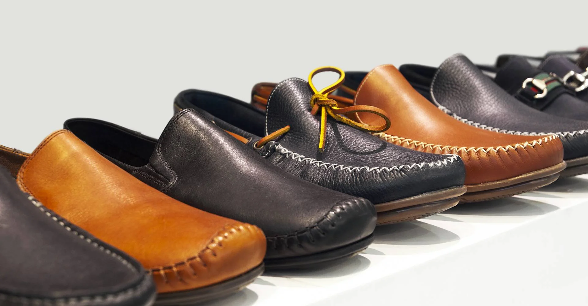 footwear leather
