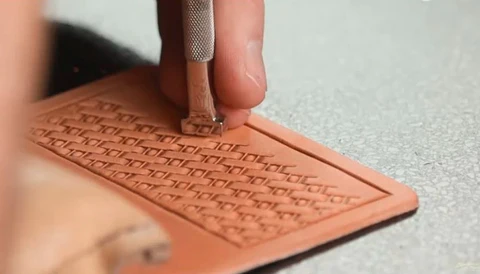 Embossed Leather Texture