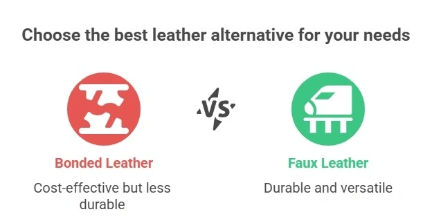 Difference Between Bonded Leather & Faux Leather