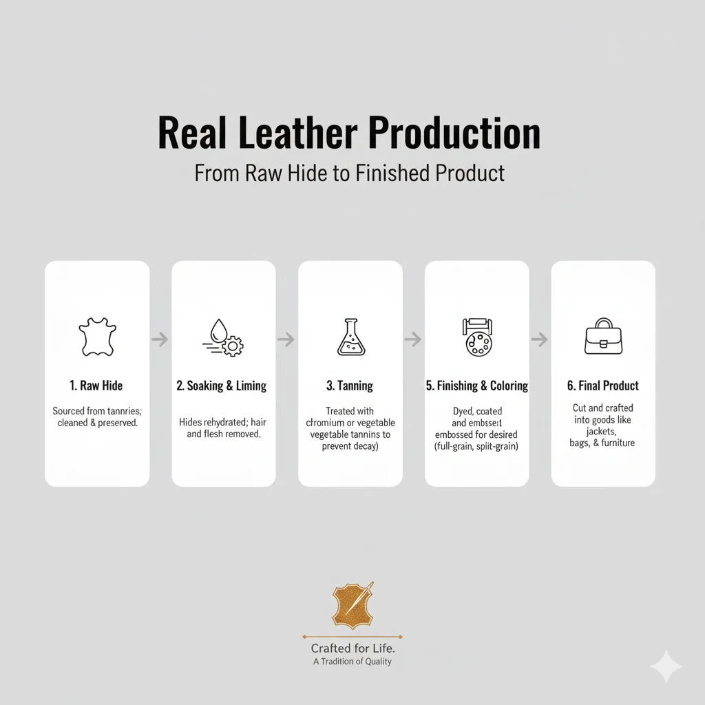 Leather Production: Real vs Artificial