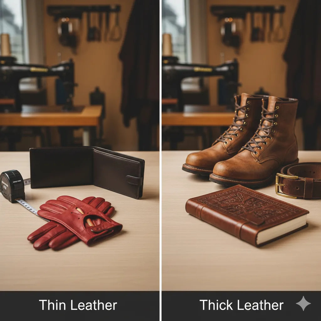 Thin vs Thick Leather: Which Should You Choose