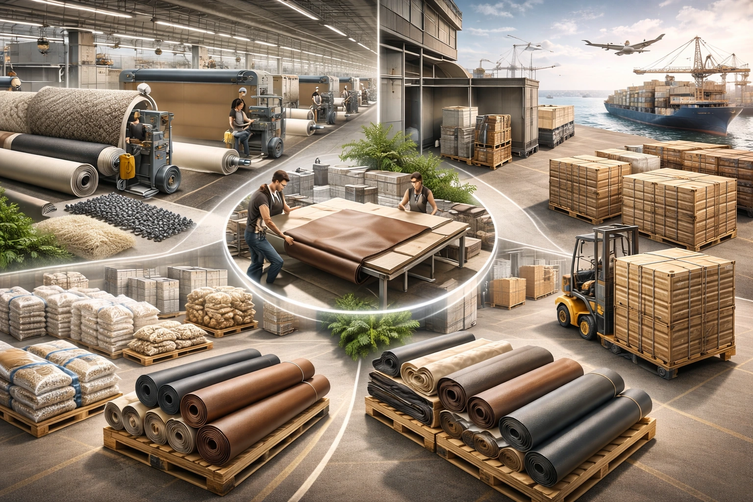 Understanding the Synthetic Leather Export Supply Chain