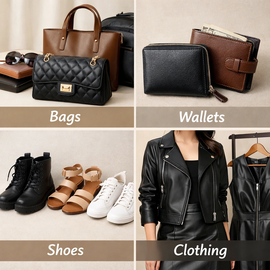 What Fashion Products Commonly Use PVC Leather