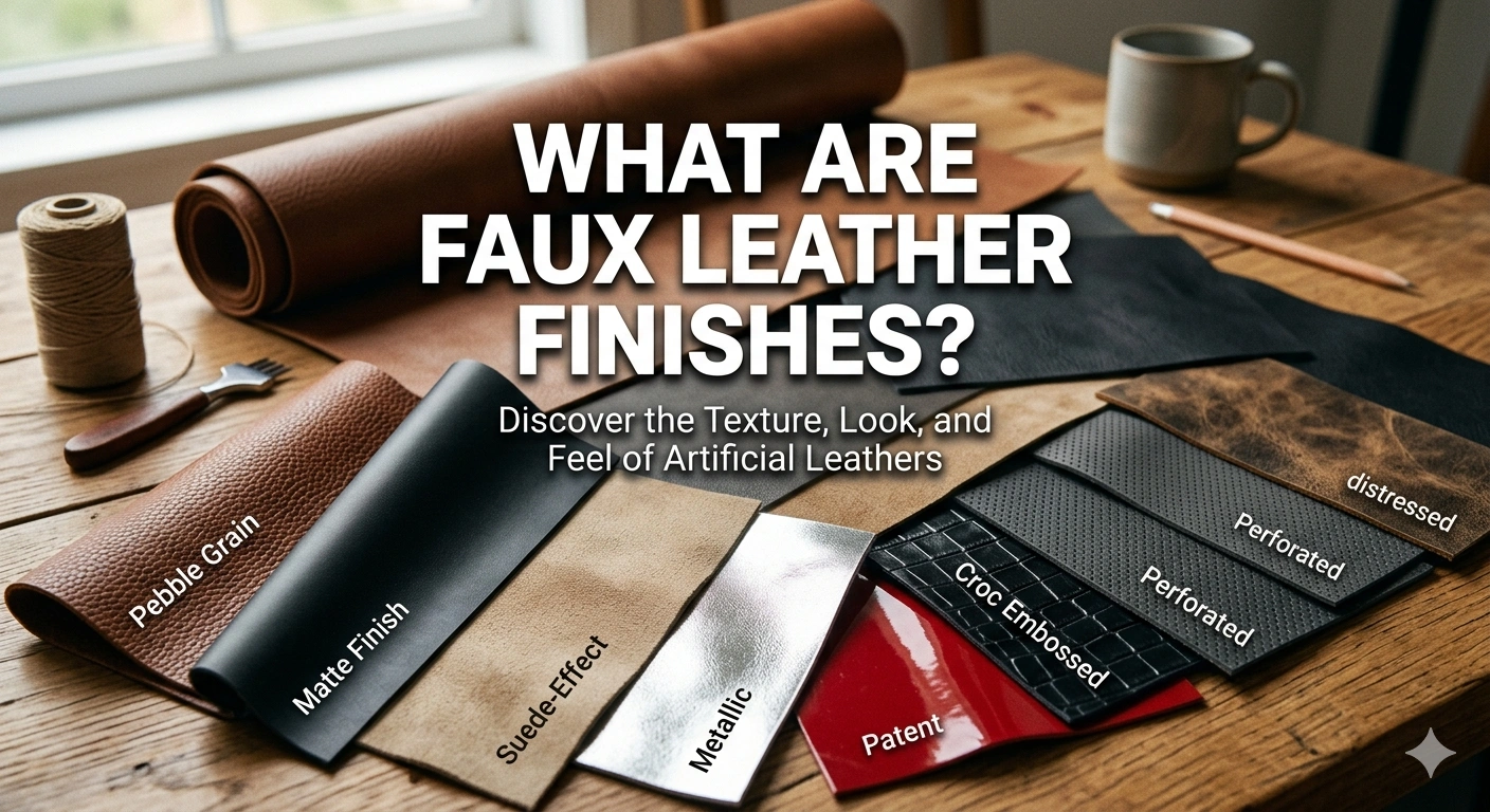 faux leather finish