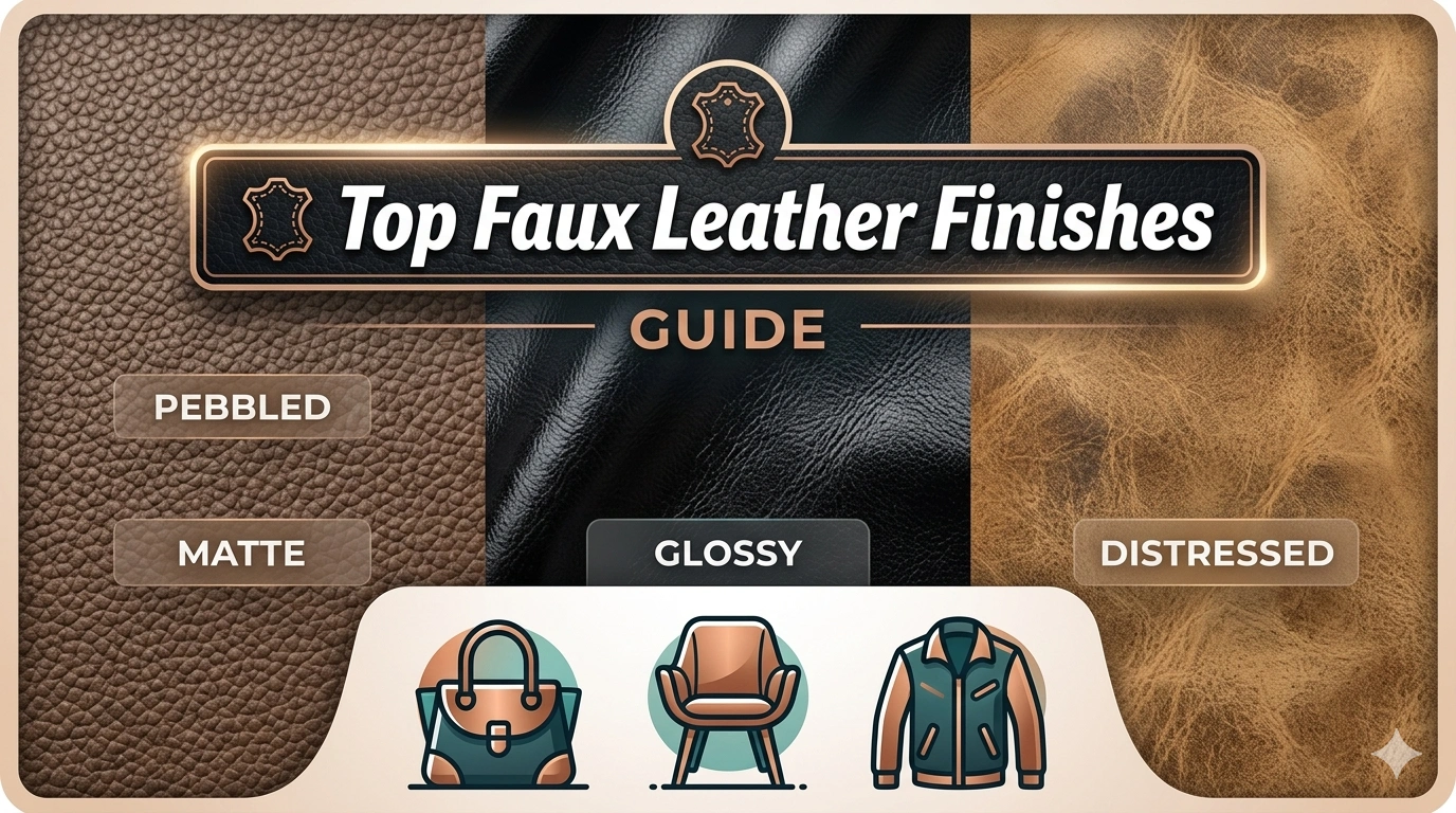 top faux leather finishes