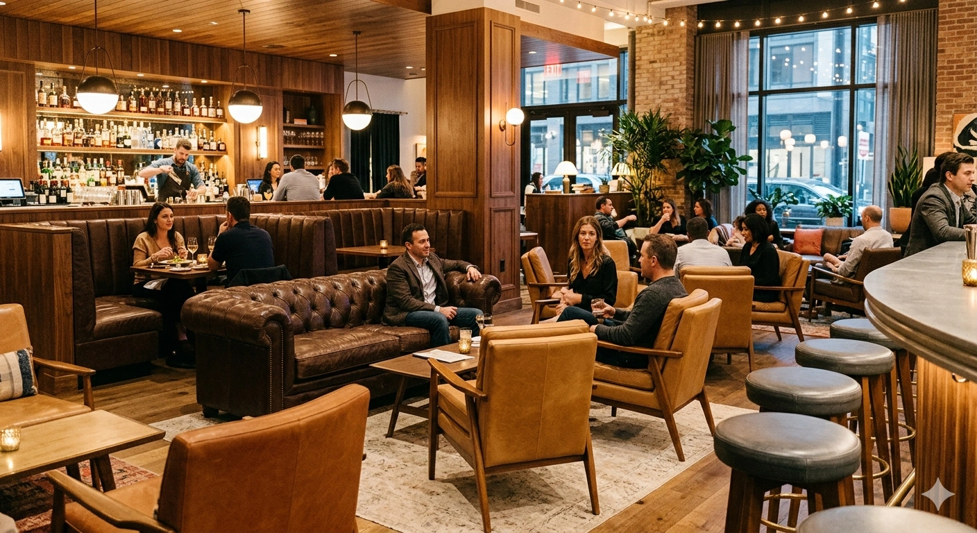 Artificial Leather for Hospitality Interiors