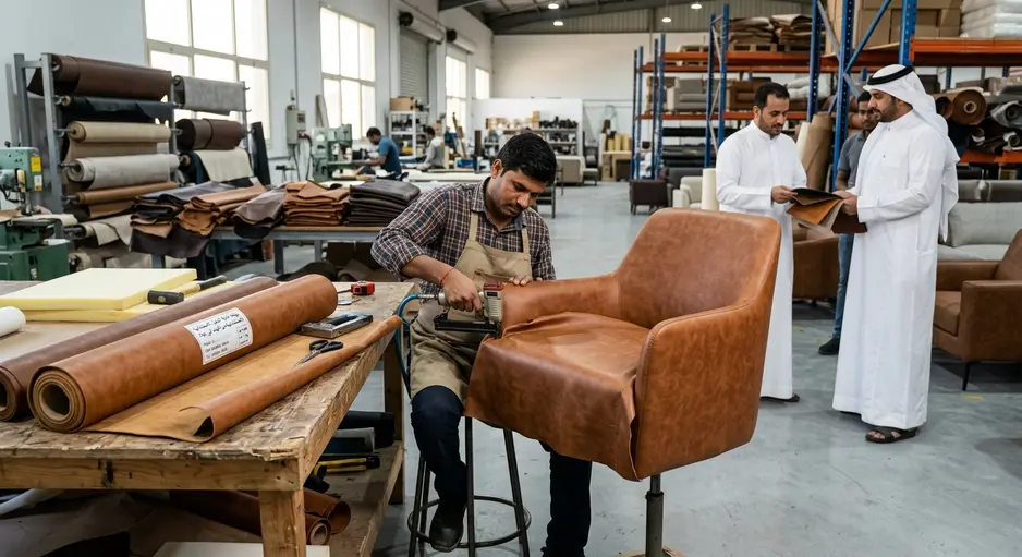 Best Faux Leather Exporter from India to Saudi Arabia