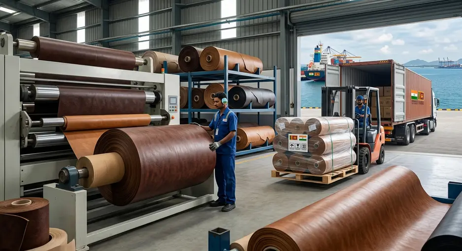 Faux Leather Manufacturer & Exporter from India to Sri Lanka