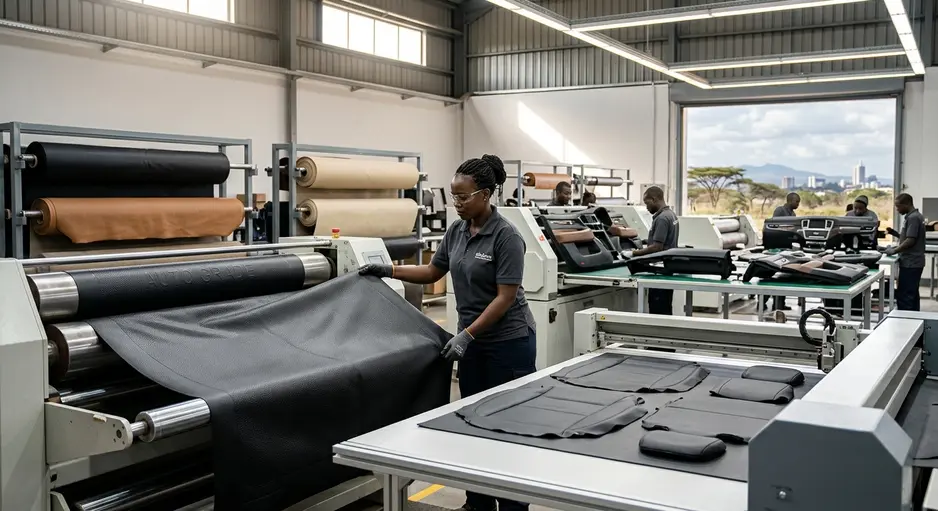 Faux Leather Manufacturer for Automotive Industry in Kenya