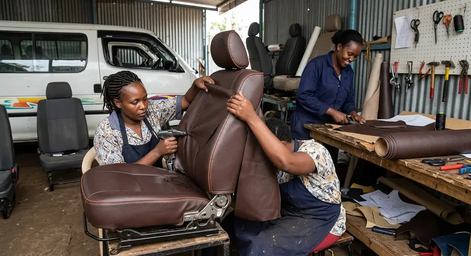 Faux Leather Manufacturer for Automotive Industry in Kenya