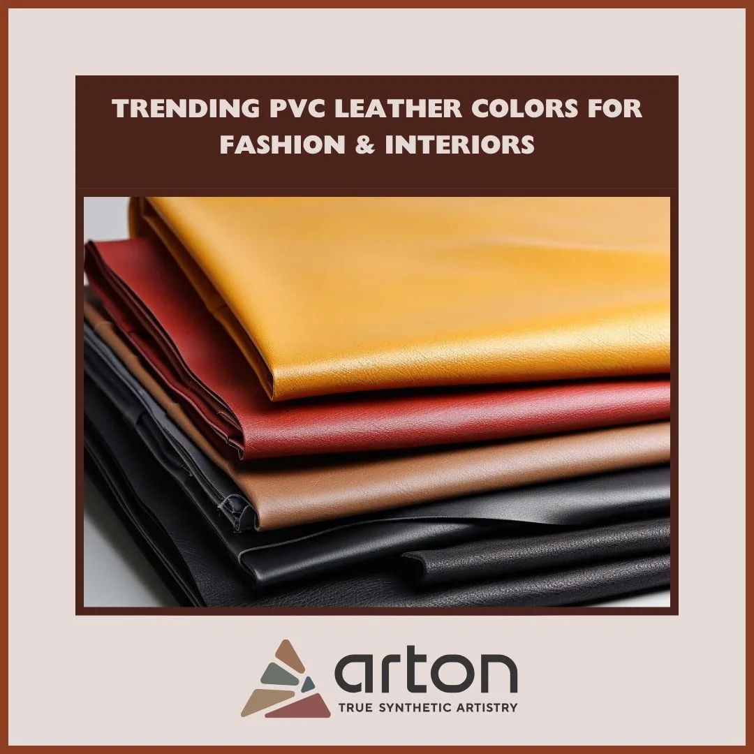 Trending PVC Leather Colors for Fashion & Interiors