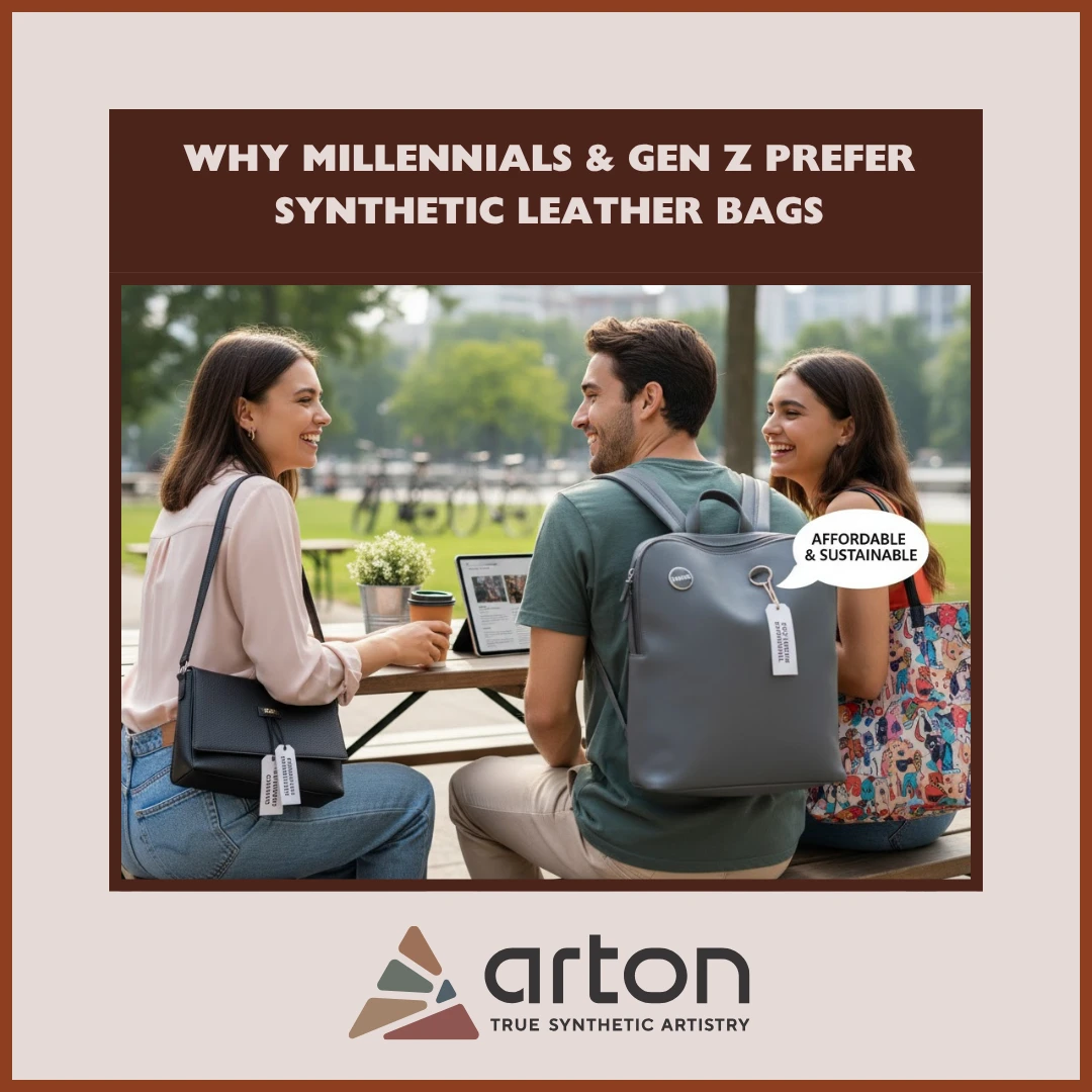 Why Millennials & Gen Z Prefer Synthetic Leather Bags