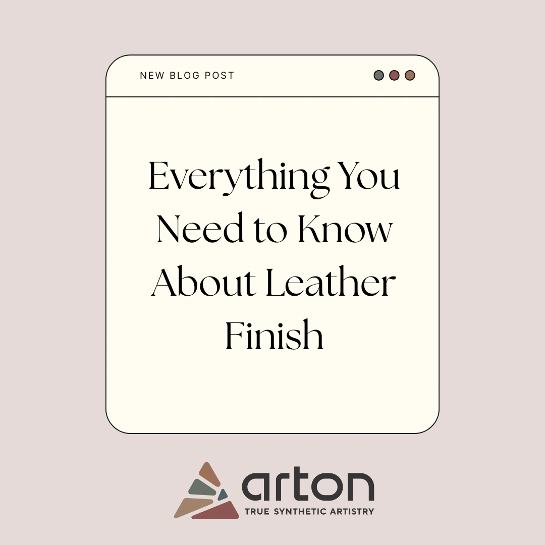 Everything You Need to Know About Leather Finish