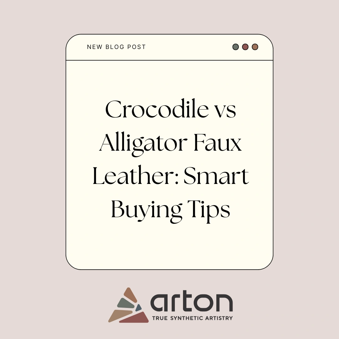 Crocodile vs Alligator Faux Leather: Smart Buying Tips