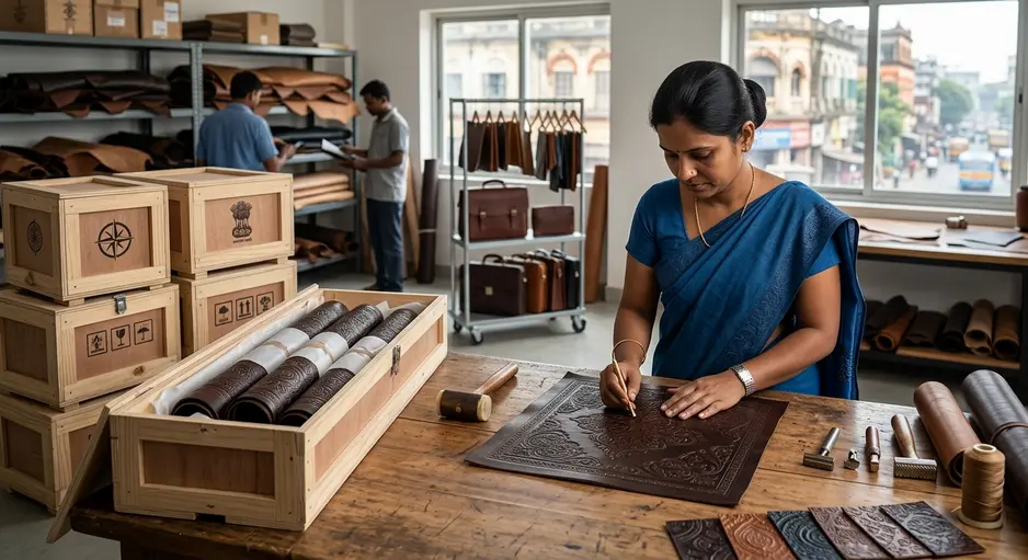 Why India Is a Leading Embossed Leather Exporter to the USA