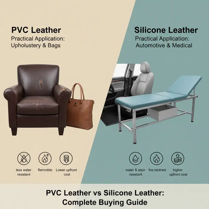 PVC Leather vs Silicone Leather: Complete Buying Guide