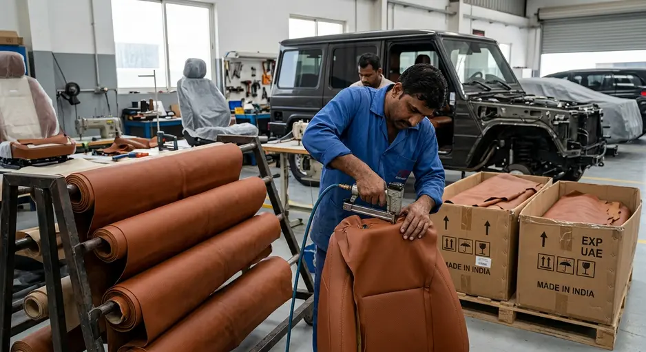 Synthetic Leather Manufacturer & Exporter from India to UAE