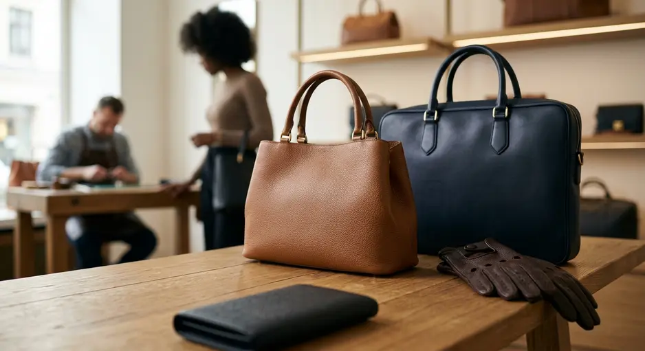Top Leather Texture Finishes for Luxury Bags & Accessories