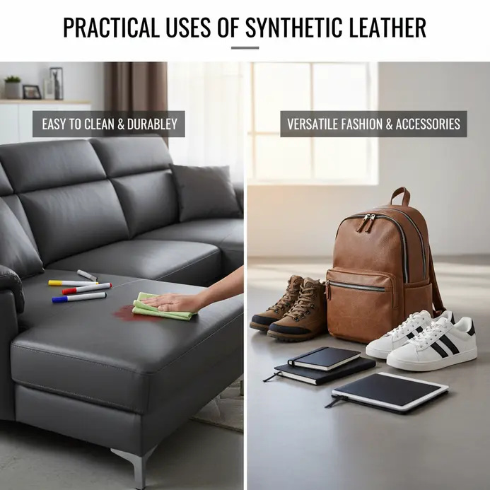 What Is Synthetic Leather? Types, Uses & Buying Guide